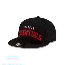 New Era x Fear Of God 9Fifty Retro Crown Atlanta Falcons Essentials Snapback Hat Black Red