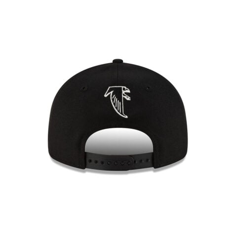 New Era x Fear Of God 9Fifty Retro Crown Atlanta Falcons Essentials Snapback Hat Black Red - Image 5