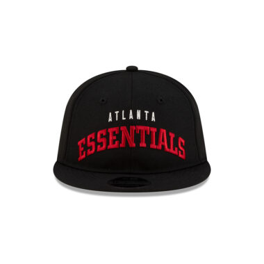 New Era x Fear Of God 9Fifty Retro Crown Atlanta Falcons Essentials Snapback Hat Black Red New Era x Fear Of God 9Fifty Retro Crown Atlanta Falcons Essentials Snapback Hat Black Red