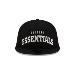 New Era x Fear Of God 9Fifty Retro Crown Las Vegas Raiders Essentials Snapback Hat Black