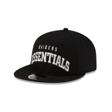 New Era x Fear Of God 9Fifty Retro Crown Las Vegas Raiders Essentials Snapback Hat Black