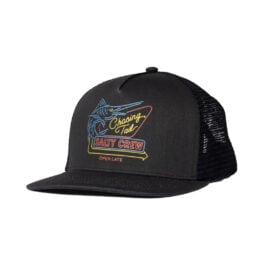 Salty Crew Good Times Foamie Mesh Trucker Snapback Hat Black