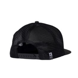Salty Crew Good Times Foamie Mesh Trucker Snapback Hat Black