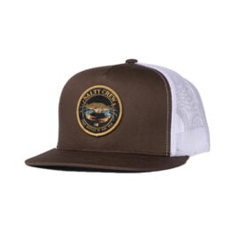 Salty Crew Good Jimmy Mesh Trucker Snapback Hat Brown