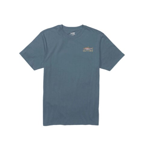 Salty Crew Trount Mount Short Sleeve T-Shirt Slate