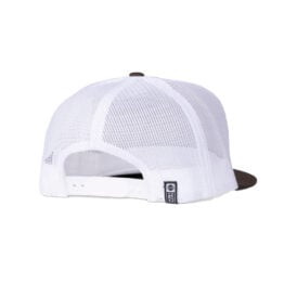 Salty Crew Good Jimmy Mesh Trucker Snapback Hat Brown