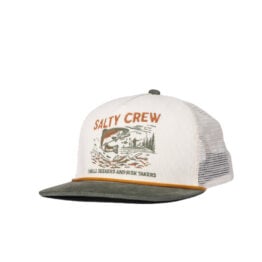 Salty Crew Natural Vibes Mesh Trucker Snapback Hat Birch