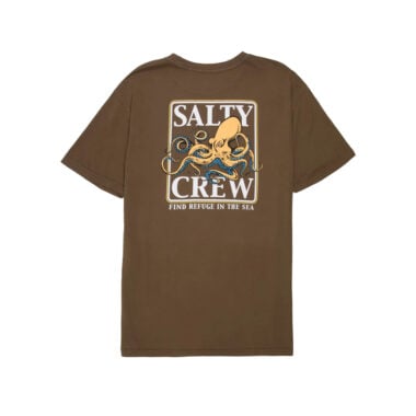 Salty Crew Ink Slinger Classic Short Sleeve T-Shirt Teak Salty Crew Ink Slinger Classic Short Sleeve T-Shirt Teak