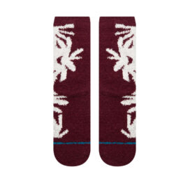 Stance Daisies Cozy Crew Socks Fig