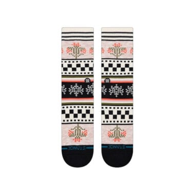 Stance Winter Bloom Crew Socks Lilac Stance Winter Bloom Crew Socks Lilac