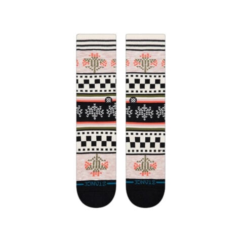 Stance Winter Bloom Crew Socks Lilac - Image 2
