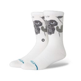 Stance x Star Wars Tauntaun Crew Socks White