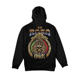 DGK Azteca Hooded Pullover Fleece Black