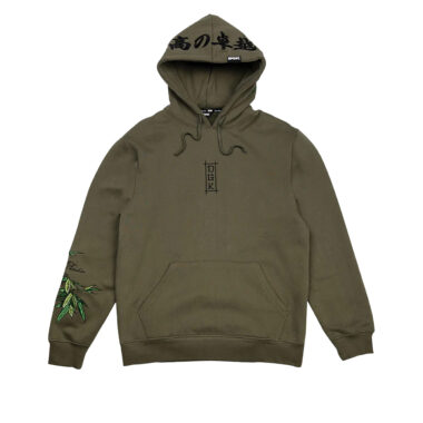 DGK Exist Hooded Fleece Olive Green DGK Exist Hooded Fleece Olive Green