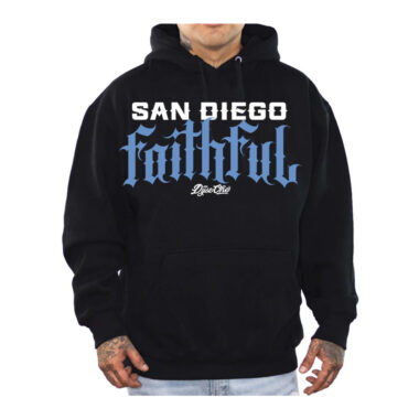 Dyse One Faithful Pullover Hoodie Black Dyse One Faithful Pullover Hoodie Black
