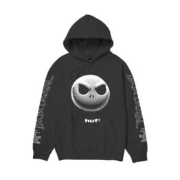 HUF x Nightmare Before Christmas Jack Skellington Pullover Hoodie Black