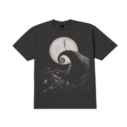 HUF x Nightmare Before Christmas Spiral Hill Short Sleeve T-Shirt Black