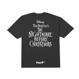 HUF x Nightmare Before Christmas Spiral Hill Short Sleeve T-Shirt Black