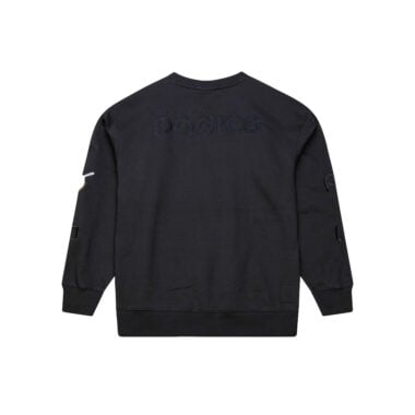 Mitchell & Ness San Diego Padres Phantom Fleece Crewneck Sweater Black Mitchell & Ness San Diego Padres Phantom Fleece Crewneck Sweater Black