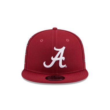 New Era 9Fifty Alabama Crimson Tide Sticker Helmet Snapback Hat Red White New Era 9Fifty Alabama Crimson Tide Sticker Helmet Snapback Hat Red White