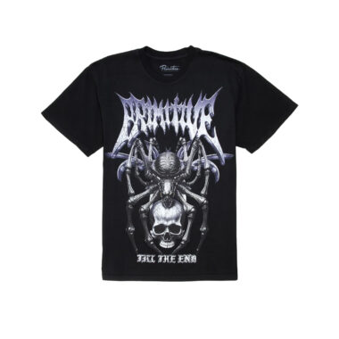 Primitive Creeper Heavyweight Short Sleeve T-Shirt Black