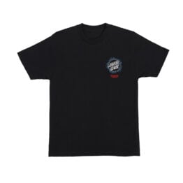 Santa Cruz x Stranger Things Hellfire Pit Short Sleeve Heavyweight T-Shirt Black