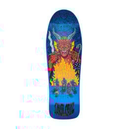 Santa Cruz x Stranger Things Knox Hellfire Pit GITD 10.07in x 31.275in Skateboard Deck