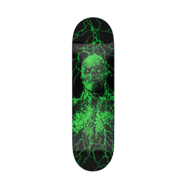 Santa Cruz x Stranger Things Vecna GITD 8.5in x 32.2in Skateboard Deck