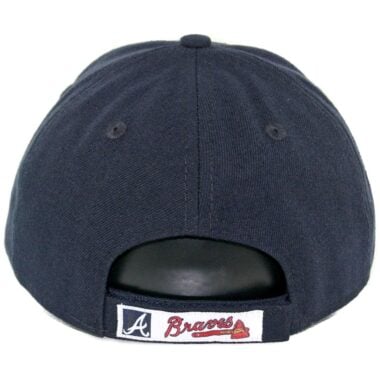 New Era 9Forty Atlants Braves The League Road Strapback Hat Dark Navy New Era 9Forty Atlants Braves The League Road Strapback Hat Dark Navy