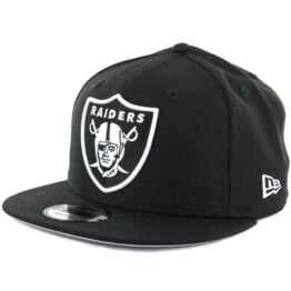 New Era 9Fifty Las Vegas Raiders Black White Snapback Hat New Era 9Fifty Las Vegas Raiders Black White Snapback Hat