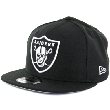 New Era 9Fifty Las Vegas Raiders Black White Snapback Hat New Era 9Fifty Las Vegas Raiders Black White Snapback Hat