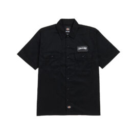 Dickies x Thrasher Short Sleeve Work Shirt Black