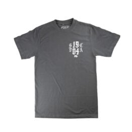 Dyse One Roses Branded Short Sleeve T-Shirt Charcoal