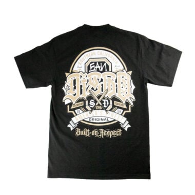 Dyse One SD Branded Short Sleeve T-Shirt Black Dyse One SD Branded Short Sleeve T-Shirt Black