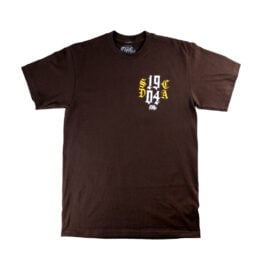 Dyse One SD Branded Short Sleeve T-Shirt Brown
