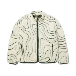 HUF x Toyota Trailhunter Topography High Pile Jacket Natural