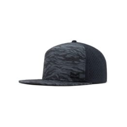 Melin Hydro Trenches Icon Snapback Hat Tiger Camouflage