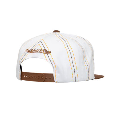 Mitchell & Ness San Diego Padres Triplin Cooperstown Snapback Hat White