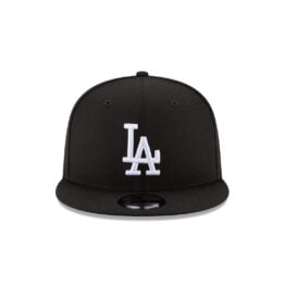 New Era 9Fifty Los Angeles Dodgers 2025 World Series Champions Japanese Side Patch Snapback Hat Black White