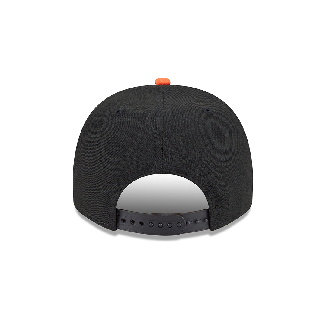New Era 9Fifty San Francisco Giants Cartoon A-Frame Snapback Hat Black Orange New Era 9Fifty San Francisco Giants Cartoon A-Frame Snapback Hat Black Orange - Image 6