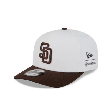 New Era x Goretex 9Seventy San Diego Padres Goretex Fabric Stretch Snapback Hat White Brown