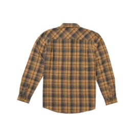 Salty Crew Daybreak Flannel Shirt Friar Brown
