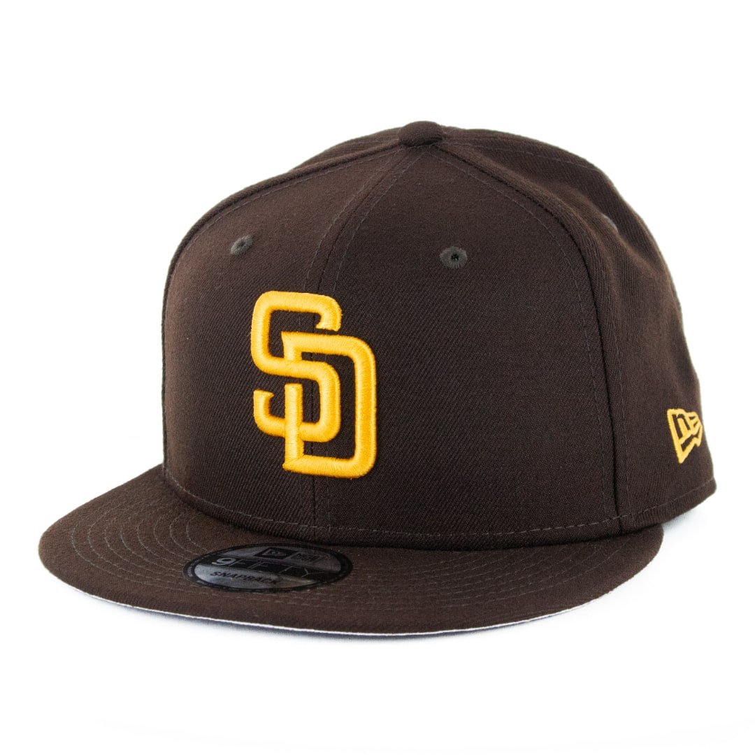 New Era 9Fifty San Diego Padres Game Snapback Hat Dark Brown New Era 9Fifty San Diego Padres Game Snapback Hat Dark Brown