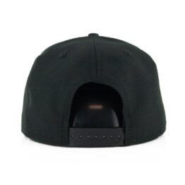 New Era 9Fifty San Diego Padres Vintage Script Snapback Hat Black White