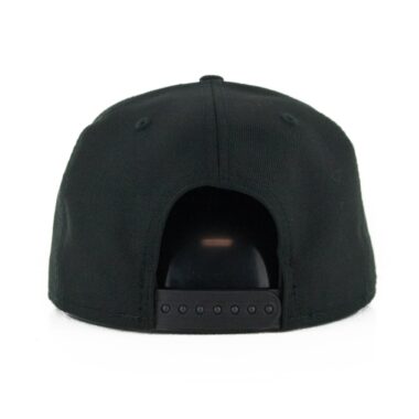 New Era 9Fifty San Diego Padres Vintage Script Snapback Hat Black White