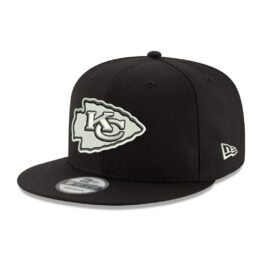 New Era 9Fifty Kansas City Chiefs Basic Snapback Hat White Black