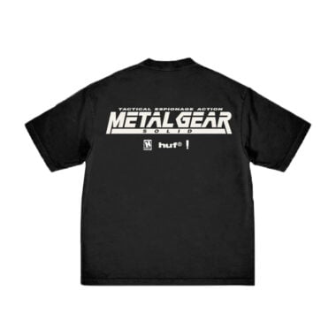 HUF x Metal Gear Solid MGS1 Short Sleeve T-Shirt Black HUF x Metal Gear Solid MGS1 Short Sleeve T-Shirt Black