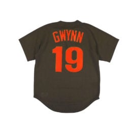 Mitchell & Ness San Diego Padres Tony Gwynn 1985 Batting Practice Jersey Brown Orange
