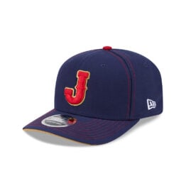New Era 9Seventy Japan Official World Baseball Classic Stretch Snapback Hat Dark Navy Red