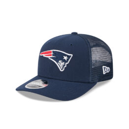 New Era 9Seventy New England On Field Super Bowl LX Side Patch Stretch Snapback Hat Navy Blue